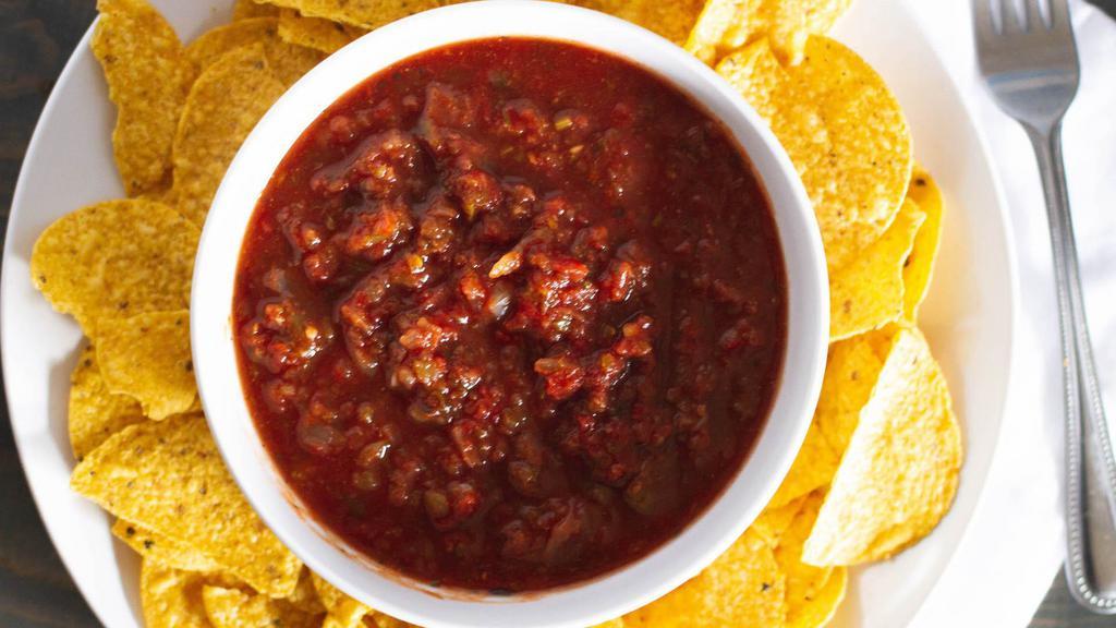 Chips & Salsa · Complementary with purchase of entree.