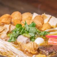 Curry Fish Ball Pot 咖喱魚蛋鍋 · 咖喱魚蛋鍋