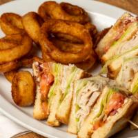 Club Sandwich · 3 Decker, with turkey, bacon, lettuce & tomato.