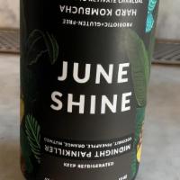 Juneshine-Midnight Painkiller (Can) · Hard Kombucha w/ activated charcoal. Probiotic & Gluten-Free. Coconut, Pineapple, Orange, & ...