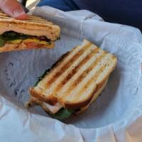 Blt Sandwich · Turkey, bacon, mayo, lettuce, tomato, and avocado.