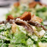 Caesar Salad · hearts of romaine, parmesan, croutons, anchovies