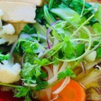 (P9) Pho Rau / Fried Tofu & Mixed Vegetables · Fried Tofu & Mixed Vegetables