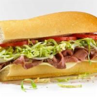 #6  Roast Beef And Provolone · All natural oven roasted top rounds!. Served Mike's Way with onions, lettuce, tomato, vinega...