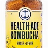 Health Ade Kombucha: Ginger Lemon · 