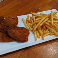 Kid'S Chicken Tenders With Fries · 