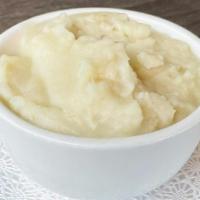 Side Organic Mashed Potato · Organic Yukon gold potatoes, pureed to a smooth and creamy mash with artichoke, vegenaise, a...