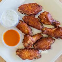 Chicken Wings · 8 PCS Chicken Wings with choice of sauce