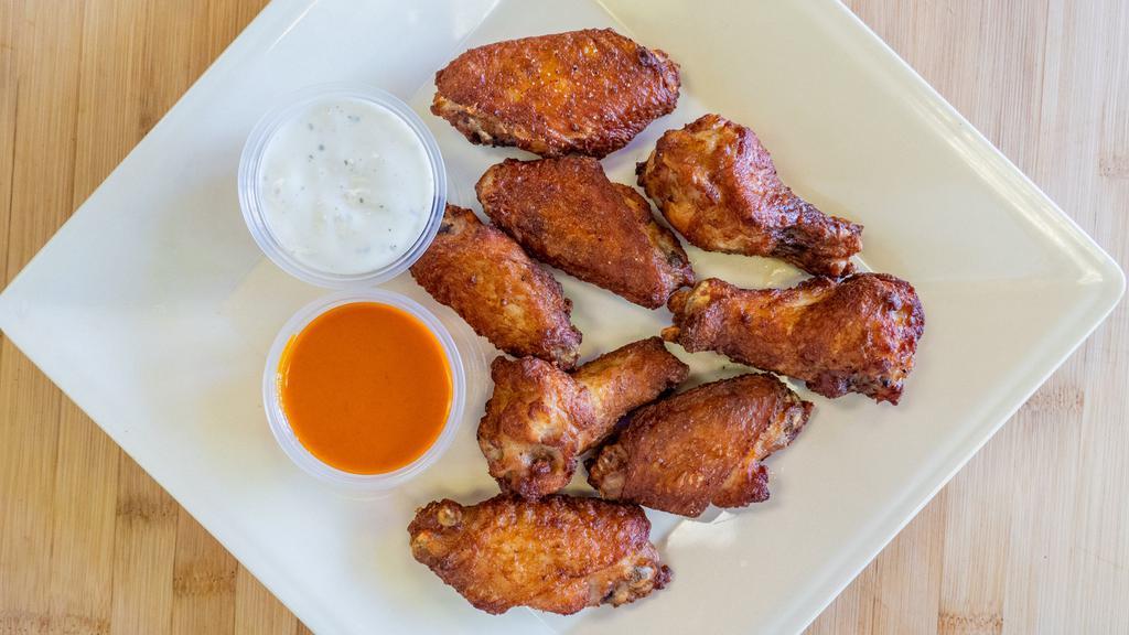 Chicken Wings · 8 PCS Chicken Wings with choice of sauce