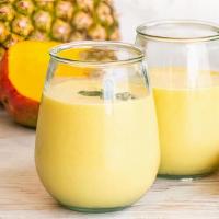 Mango Pineapple  Smoothie · Organic Mango, Pineapple and Milk (No ice or sugar added).