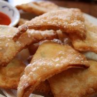 Spicy Fried Wonton · Served with sweet sour sauce. Hot and spicy.