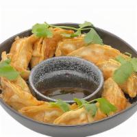 Dumpling (Pork) (10) · Ground pork, cabbage wrapped with flour. (steamed or pot stickers).