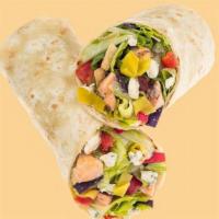 Buffalo Bleu Wrap · Our Chef recommends a base of our Romaine/Iceberg Blend. It's served with Grilled Buffalo Ch...