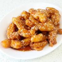 Sesame Chicken (With Meat) · 