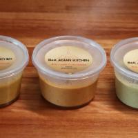 Pre-Made Curry Sauce (2 Servings) · Ingredients: coconut milk, curry paste, fish sauce, sugar, monosodium glutamate