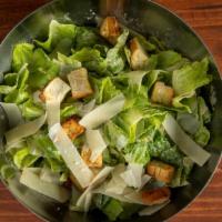Caesar Salad (Full) · Romaine hearts, house caesar, garlic croutons, Parmesan.