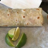 Carne Asada Burrito · Favorite. Carne asada, guacamole and pico de gallo.