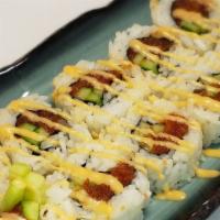 #106. Spicy Tuna Roll · Spicy tuna and cucumber with spicy mayo sauce.