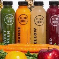 The Beginner Cleanse · 4 Cold Pressed Juices - Sweet Green, Orange, Yellow, Red. Total Calories - 510. Total Fat - ...