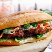 Bánh Mì Thịt Nướng / Grilled Pork Sandwich · 