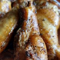 Smoked Wings · Crispy wings made in house on our new off-set oak fired smoker. House made traditional or Ca...