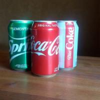 Soda (Can) · Coke, Diet Coke, Sprite