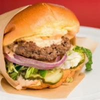 #5 Original Burger · Original Burger Includes:. 1000 Island Dressing,. Red Onions,. Lettuce, . Tomatoes,. Pickles...
