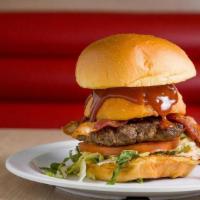 Bbq Bacon Ringer · BBQ Bacon Burger includes: . 100% fresh ground beef patty. Sweet BBQ Sauce. Crispy Bacon, . ...
