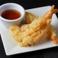 Shrimp Tempura Appetizer · Four pieces fried shrimp.
