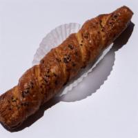 Sweet Potato Pastry · Wheat flour, sweet potato paste, black sesame seed. Contains: coconut, milk, wheat