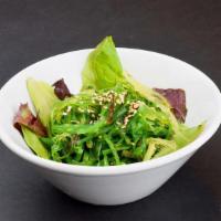 Seaweed Small Salad · Baby mix greens, seaweed, chili, sesame seeds