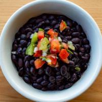 Large Black Beans · garlic, spice