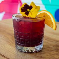 Sangria · red wine, orange liqueur, lime, fresh fruit