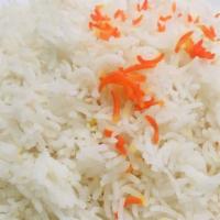 Basmati Rice · Aromatic basmati rice.