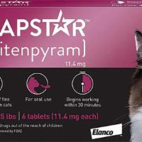 Capstar Flea Oral Treatment For Cats, 2-25 Lb, 6 Tablets · Animal: Cat. Size: 6 pack.
