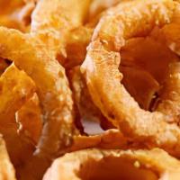 Onion Rings · Giant Crunchy Onion Rings.