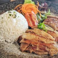 Chicken Teriyaki Dinner · Include miso soup, spring salad, and rice
