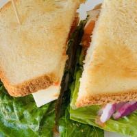 Sandwich · All sandwiches include mayonnaise lettuce tomato onion and cheese.