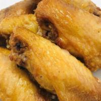 Fried Chicken Wing · selection of sauce will be used to coat with the food item. Sauce cannot put at the side.