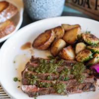 Chimichurri Steak · Try this all-time favorite: grilled steak, with a bright and herbaceous chimichurri sauce on...