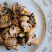 Sauteed Mushroom · Gluten-free, nut-free, dairy-free, soy-free, egg-free, shellfish-free.