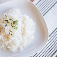 White Rice · Vegetarian, vegan, gluten-free, nut-free, dairy-free, soy-free, egg-free, shellfish-free.