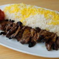 Lamb Tikka Kabob Plater · Chunks of tender lamb marinated in special herbs and spices and broiled on a skewer. Served ...
