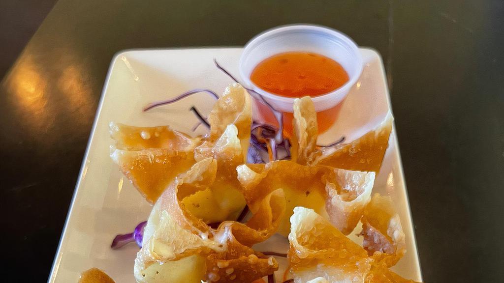 Cream Cheese Wonton · House marinated cream cheese served with sweet and sour sauce. No meat no crab meat