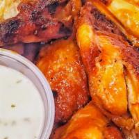 4Pc Mix Chicken Only · 4 Piece Mix. (1 Breast, 1 Leg, 1 Thigh, and 1 Wing)