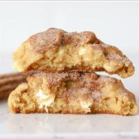 Churro Cookie Box · Four huge white chocolate cinnamon sugar cookies