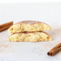 Snickerdoodle Cookie Box · Four huge classic snickerdoodle cookies with cinnamon sugar