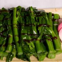 Chinese Broccoli In Oyster Sauce · 