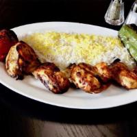 Cornish Kebab · Cornish hen with bone, marinated with our special sauce.