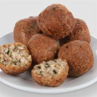 Boudin Bites · Rica, pork, and a blend of Cajun seasonings, rolled and battered to perfection!